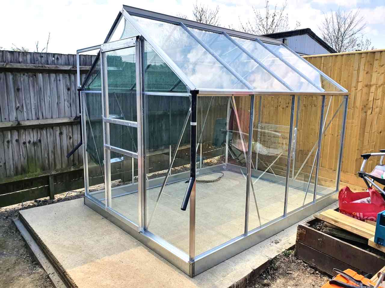 Halls 'Popular' 8ft x 6ft Greenhouse with Base Questions & Answers