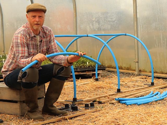 Hi, I m looking for tubing for 4 raised beds 5ft by 5ft, what can you recommend so I don't have loads left over? Al