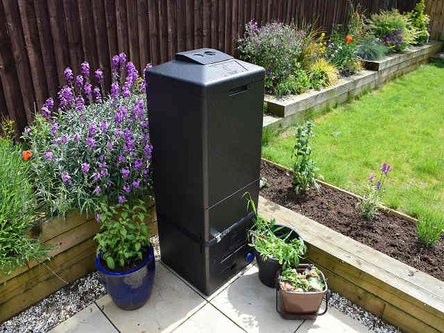 What material is the composter made from?